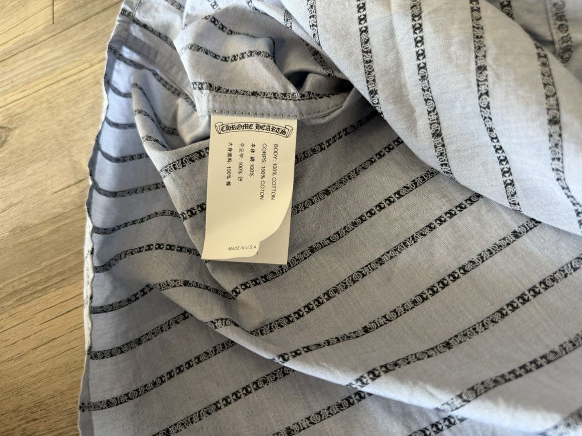 Chrome Hearts Loose ends pin stripe button up shirt Size US L / EU 52-54 / 3 - 4 Thumbnail