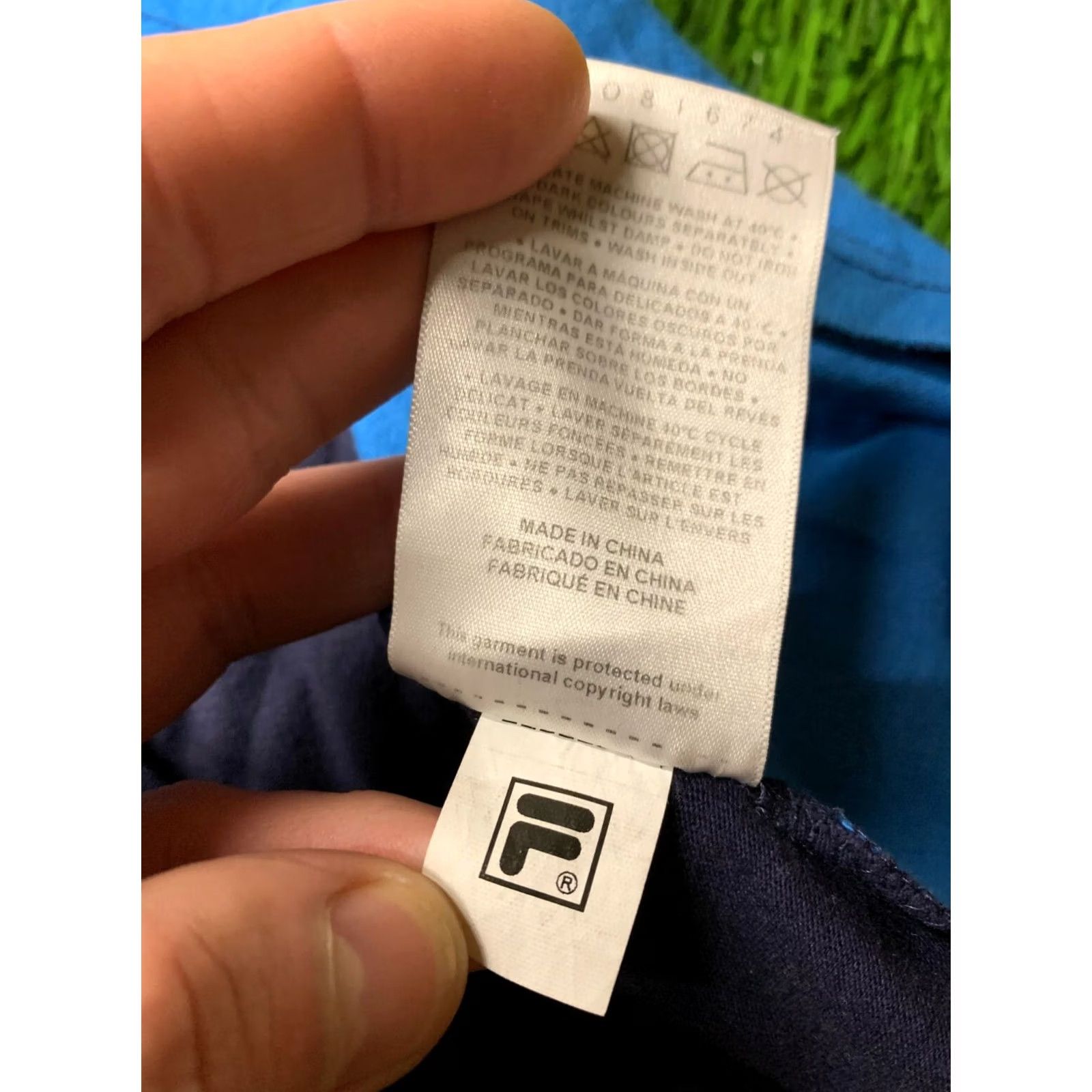 Fila FILA MENS CASUAL SHIRT T-SHIRT JERSEY CAMISETA SIZE L Blue Jersey Shirt Mens L Size US L / EU 52-54 / 3 - 6 Thumbnail