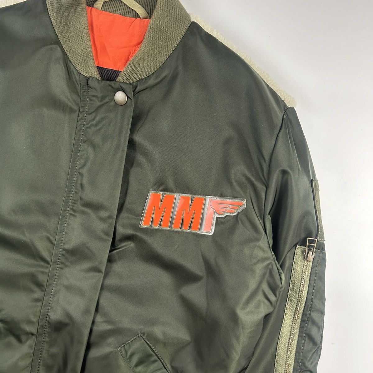 MR & MRS ITALY Mr & Mrs Italy Embroidered Shell Bomber Jacket Size M / US 6-8 / IT 42-44 - 3 Thumbnail