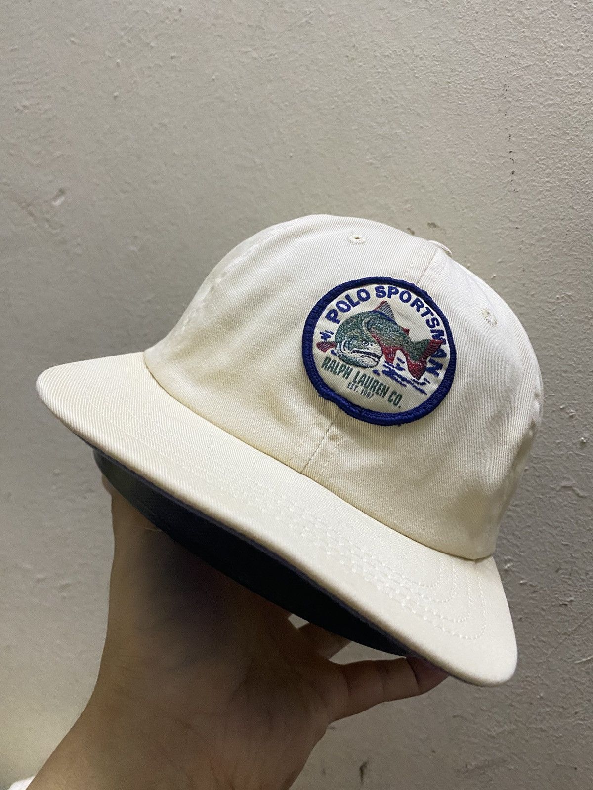 Polo Ralph Lauren Vintage Polo Ralph Lauren Sportsman Fishing Hat Trout Patch Size ONE SIZE - 1 Thumbnail