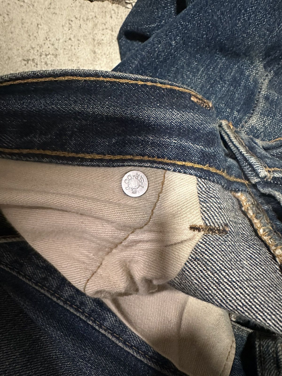 Levi's Vintage Levi’s 70s Single Selvedge Denim Jeans 36 x 30 Size US 36 / EU 52 - 20 Thumbnail