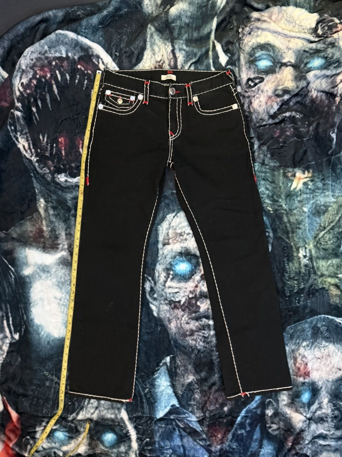 True Religion black true religion jeans Size US 32 / EU 48 - 1 Thumbnail