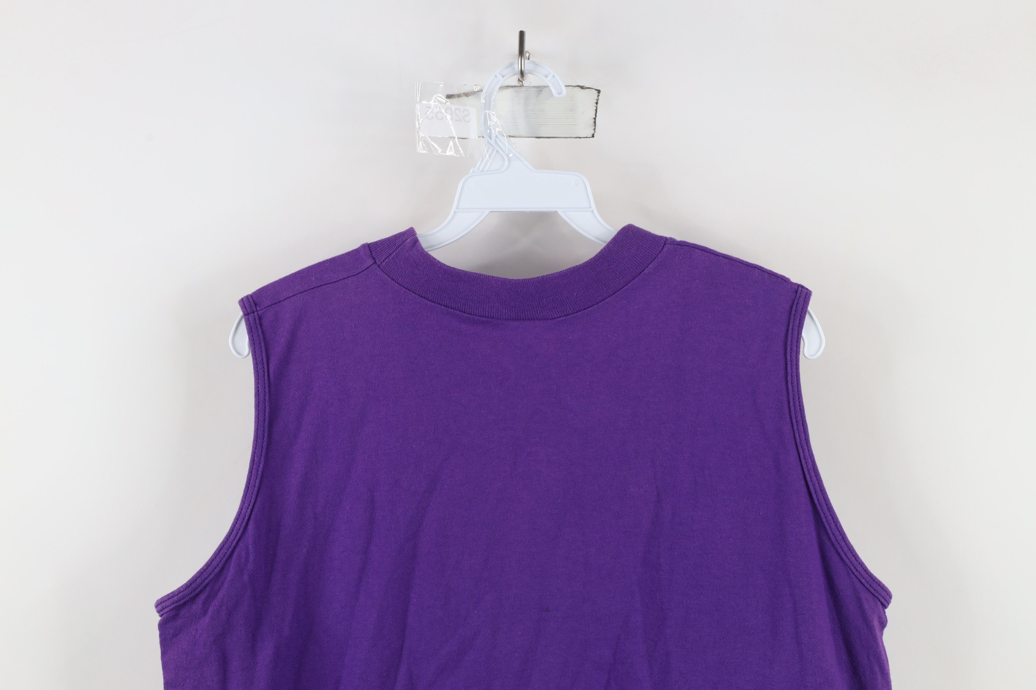 Vintage Vintage 90s Streetwear Sleeveless Muscle Tank Top T-Shirt Size L / US 10 / IT 46 - 8 Thumbnail