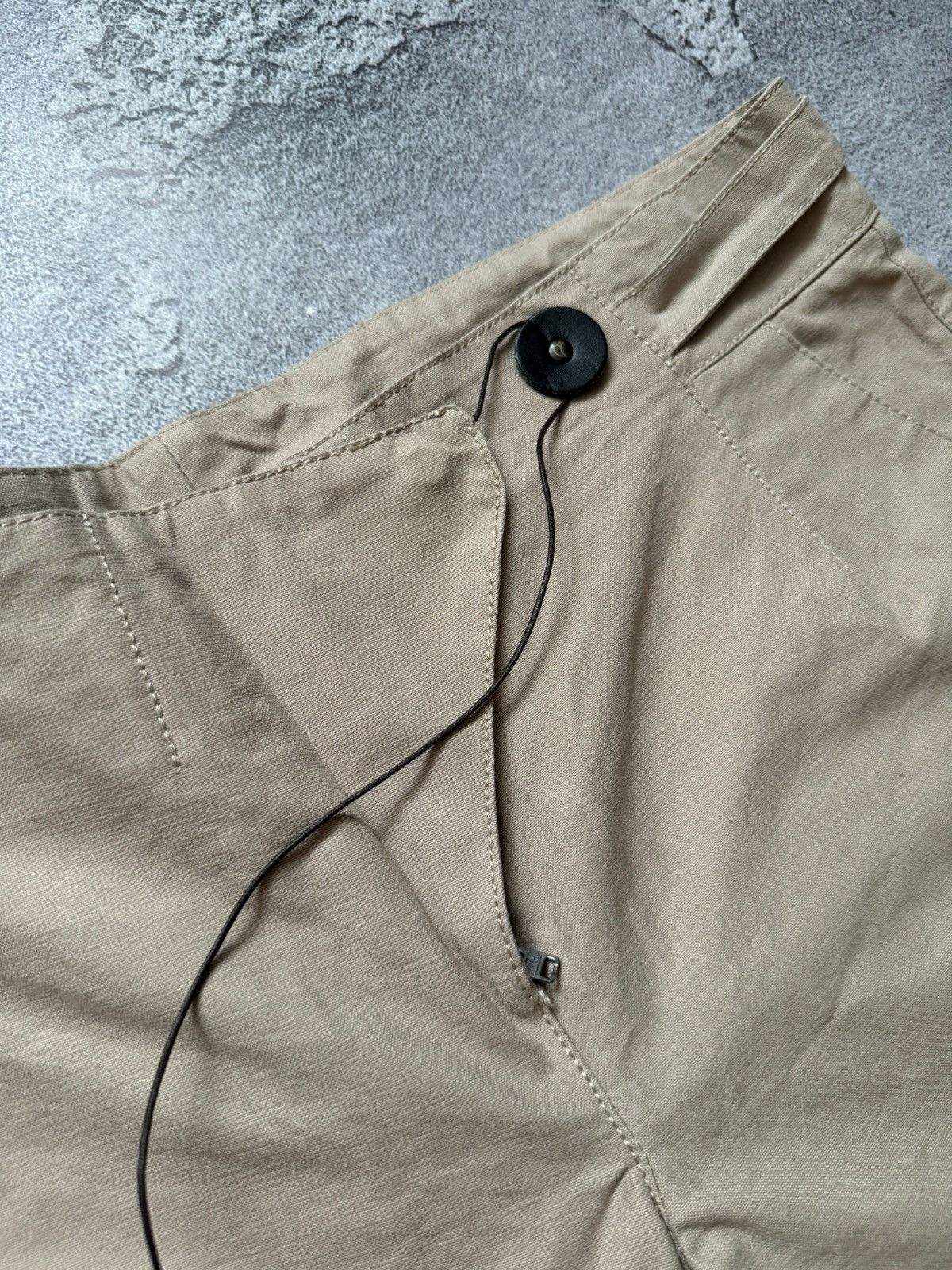 Mandarina Duck × Vintage Mandarina duck 🦆 46IT beige relaxed pant trouser chino Size 32" / US 10 / IT 46 - 4 Thumbnail