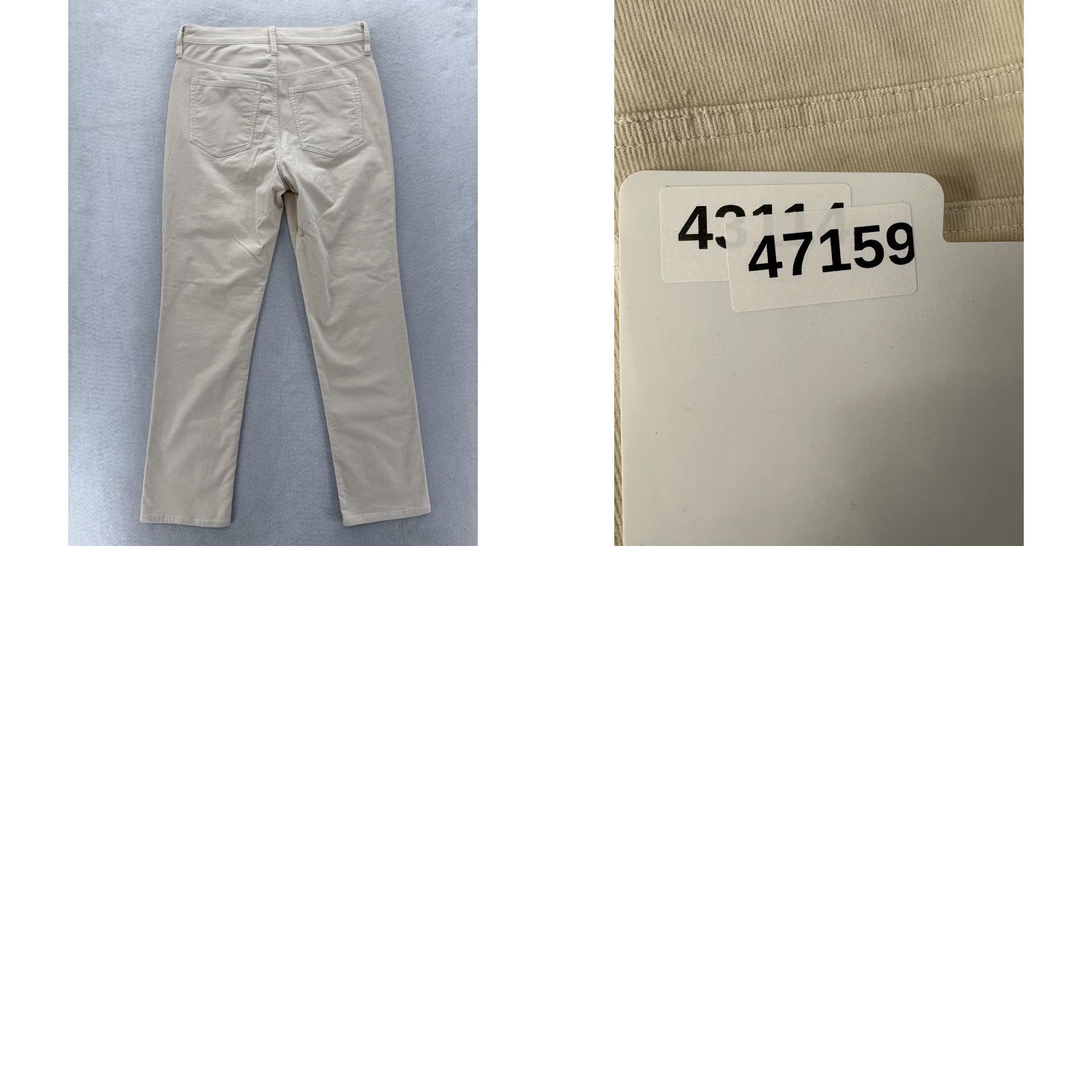 J.Crew J.Crew Pants Womens 29 Beige Corduroy Stretch 5 Pocket Straight Casual Preppy Size 29" - 9 Thumbnail