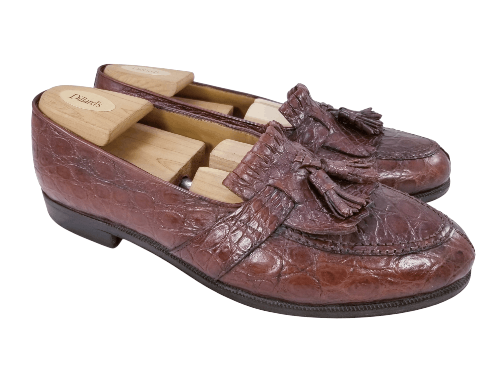 Salvatore Ferragamo KILTIE TASSEL EXOTIC Size US 10 / EU 43 - 1 Thumbnail