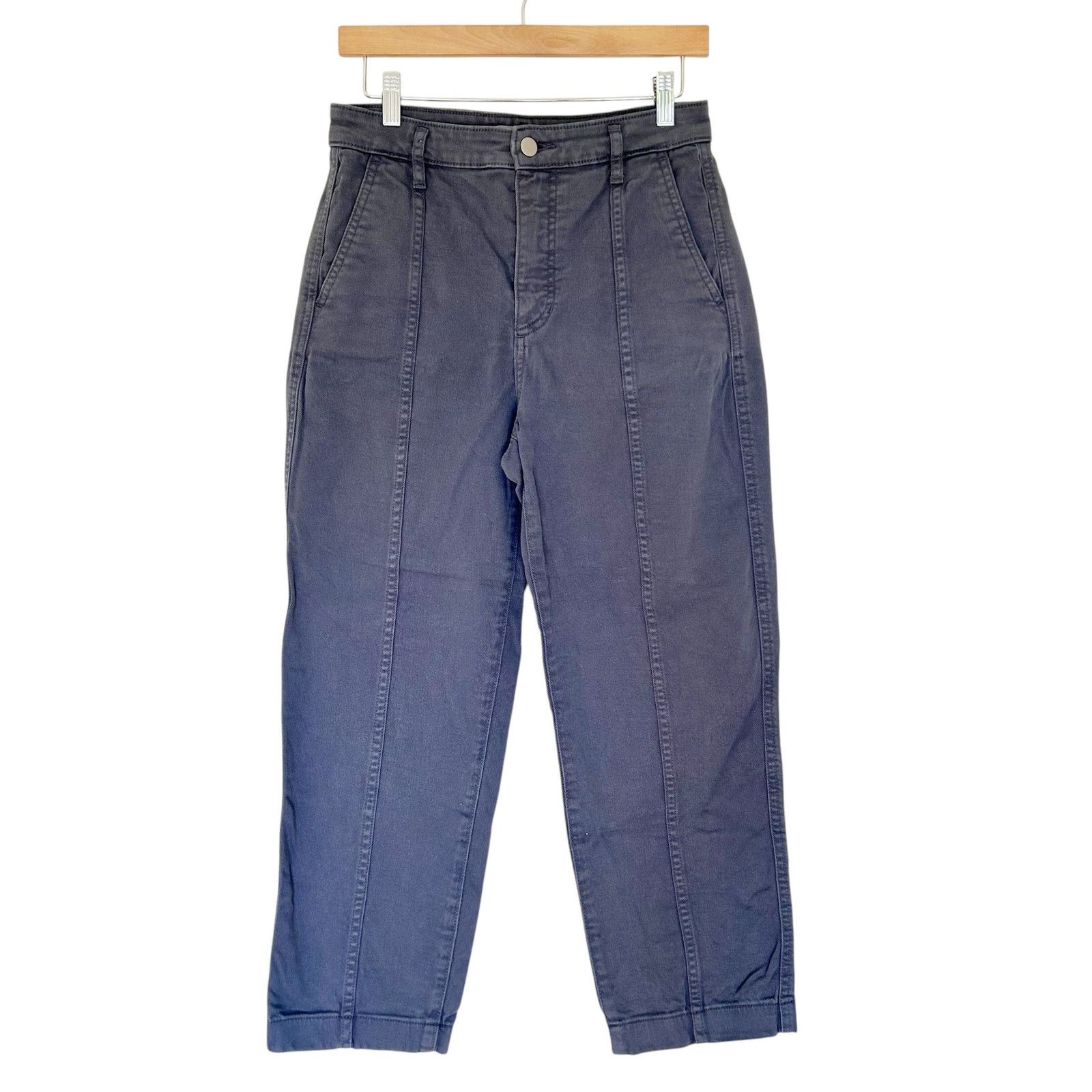Everlane Everlane Gray Utility Pants Sz 6 Size 28" / US 6 / IT 42 - 1 Thumbnail