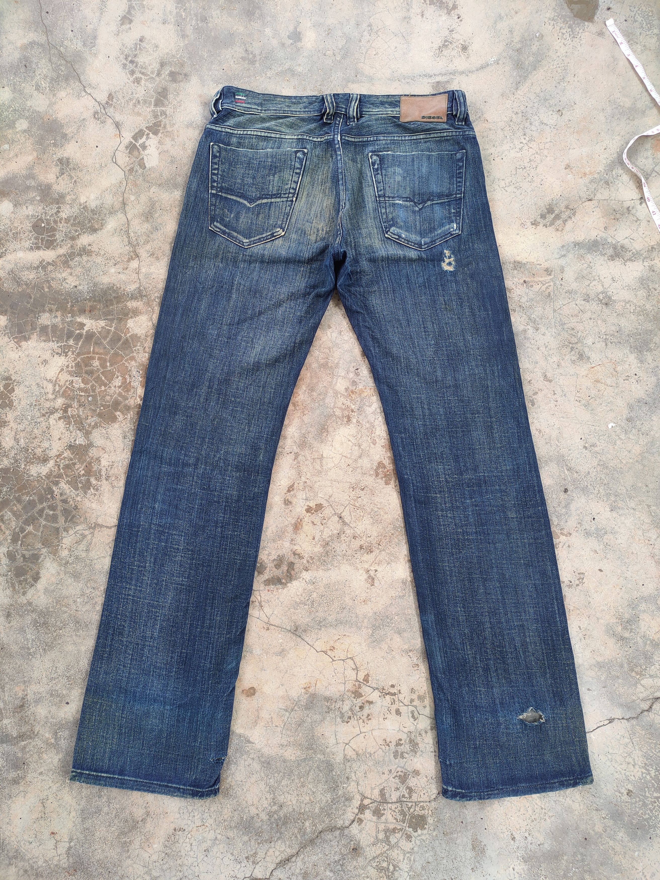 Diesel W34×34 VINTAGE DIESEL FADED RIPPED JEANS DENIM PANTS Size US 34 / EU 50 - 10 Thumbnail
