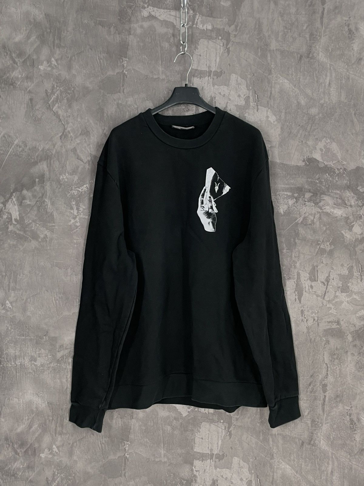 Allsaints Allsaints Vintage Small Logo Crew Neck Sweatshirt Size M Size US M / EU 48-50 / 2 - 1 Thumbnail