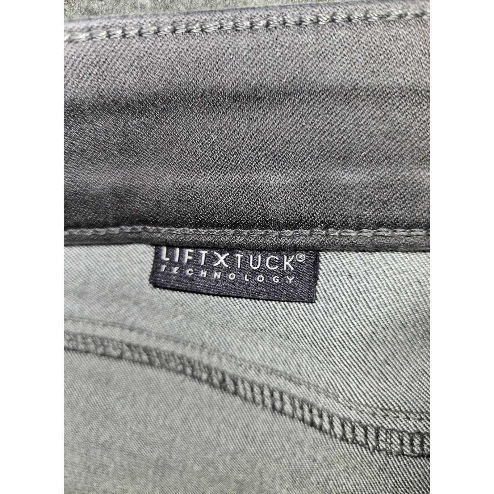 NYDJ NYDJ Pants Womens 6 Gray Lift Tuck Bootcut Stretch Casual USA Chino Pockets Logo City Hipster Preppy Size 28" / US 6 / IT 42 - 3 Thumbnail