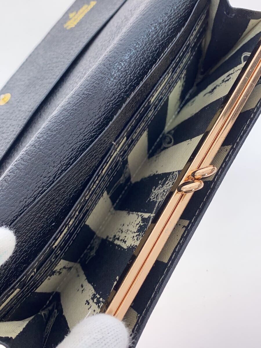 Vivienne Westwood Vivienne Westwood Plain Lthr Long Wallet Black Size ONE SIZE - 6 Thumbnail