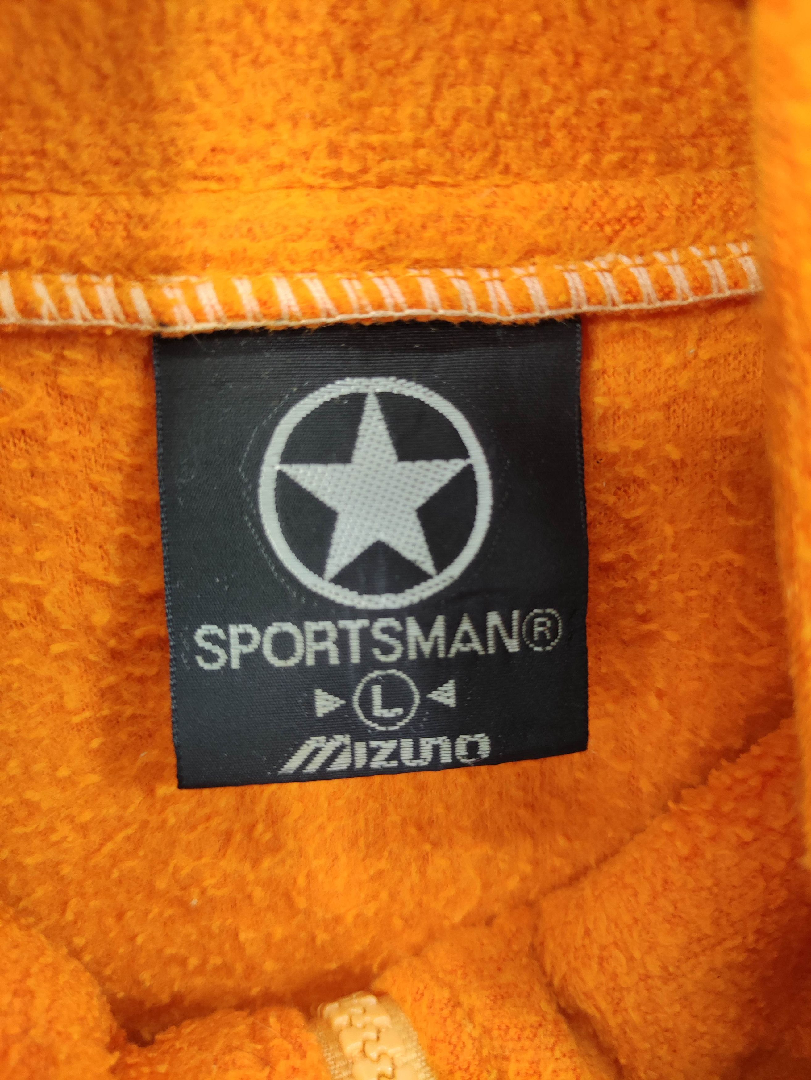 Japanese Brand Vintage Mizuno Sportman Fleece Sweater Half Zipper Size US L / EU 52-54 / 3 - 4 Thumbnail