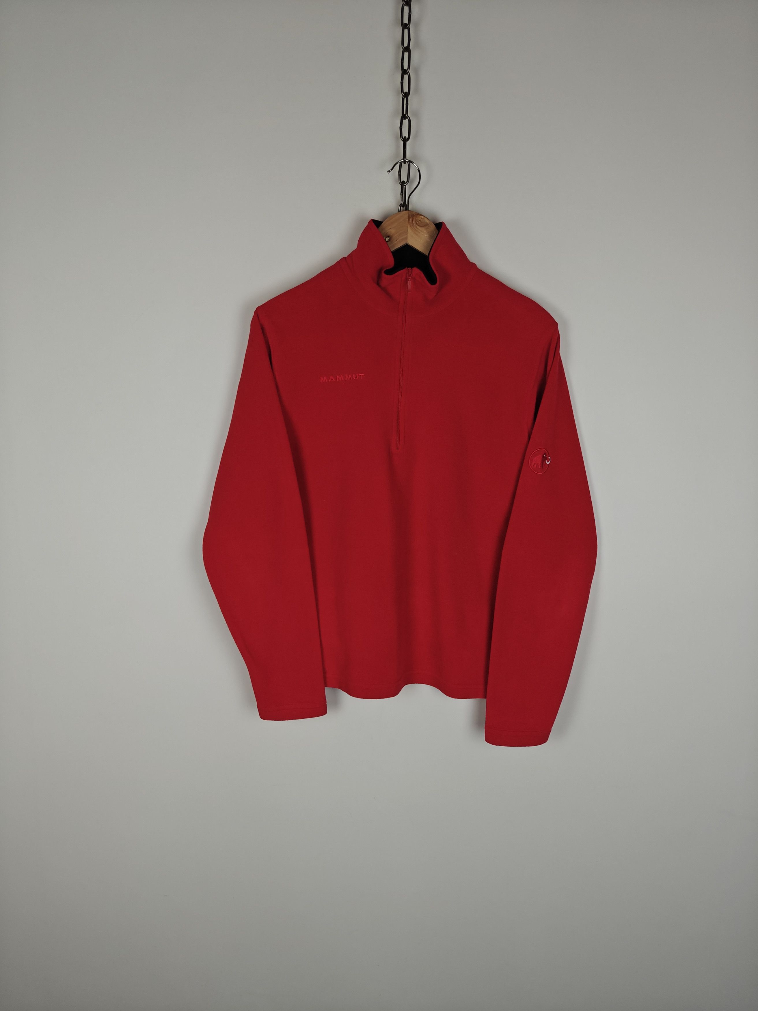 Mammut Mammut Fleece Jacket Outdoor Red Zip size S Size US S / EU 44-46 / 1 - 1 Thumbnail
