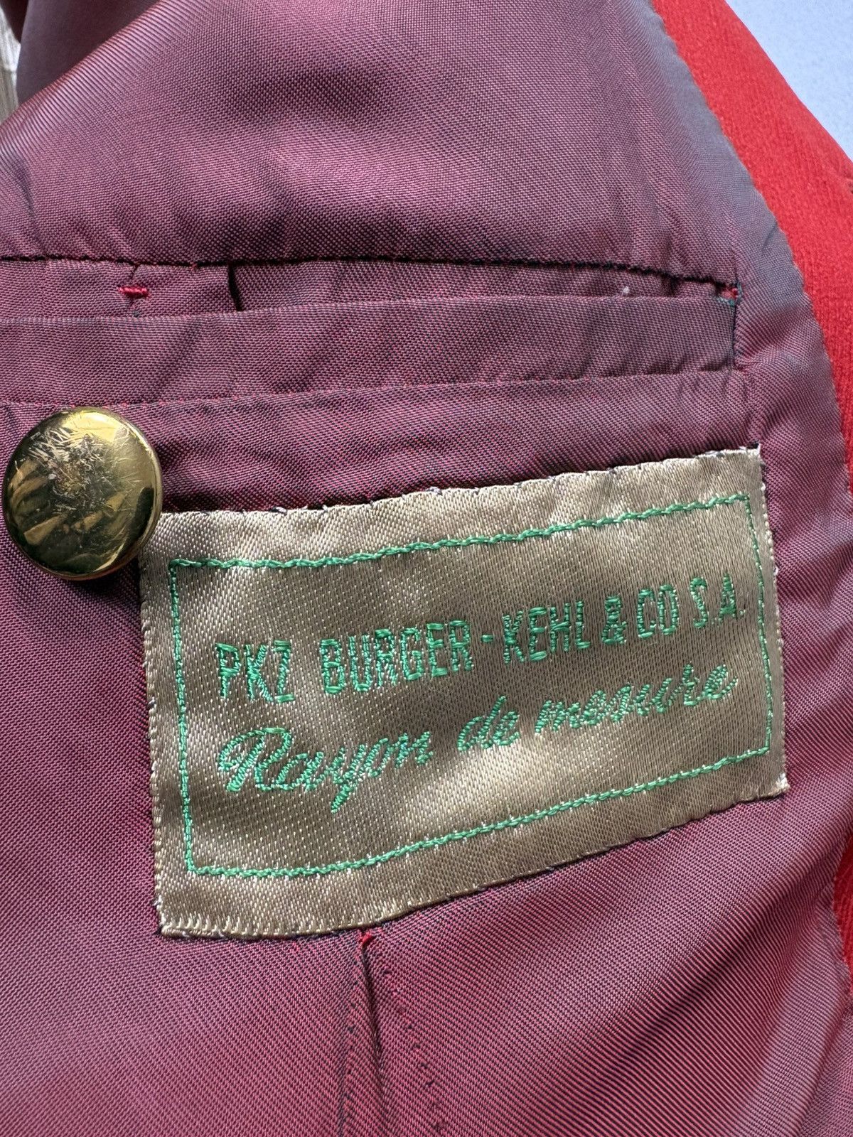 Vintage 50s Red Fox Hunting Riding Coat Equestrian Tailcoat PKZ 1995 Size US M / EU 48-50 / 2 - 14 Thumbnail
