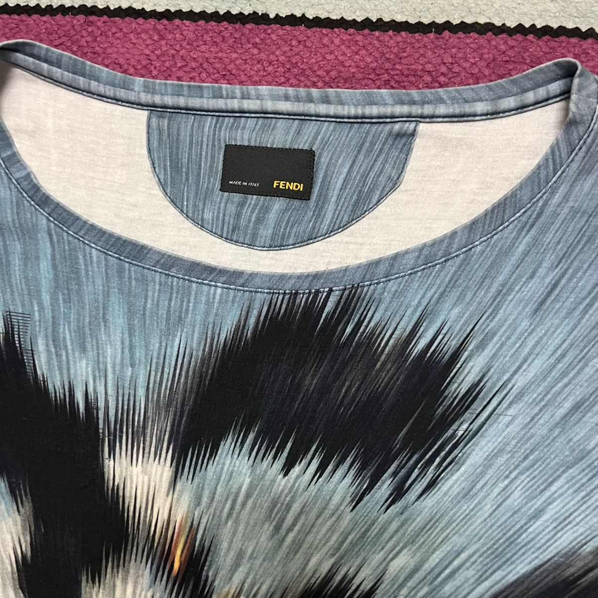 Fendi Authentic Fendi Eagle Motive Cotton Shirt Size XS / US 0-2 / IT 36-38 - 4 Thumbnail