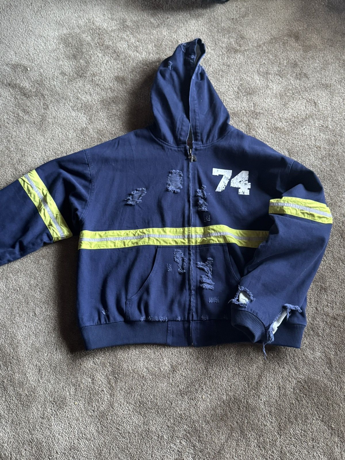 74 Is War 74 is War Reflective Work Jacket Size US XL / EU 56 / 4 - 1 Thumbnail