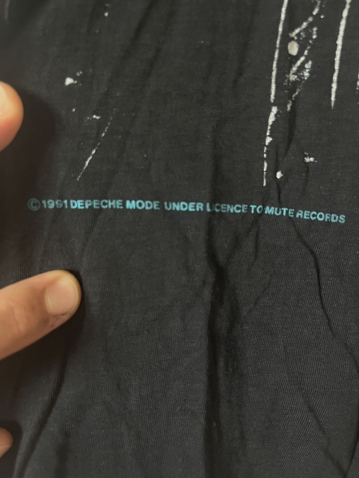Vintage Depeche Mode « Remote Control » T Shirt (1991)