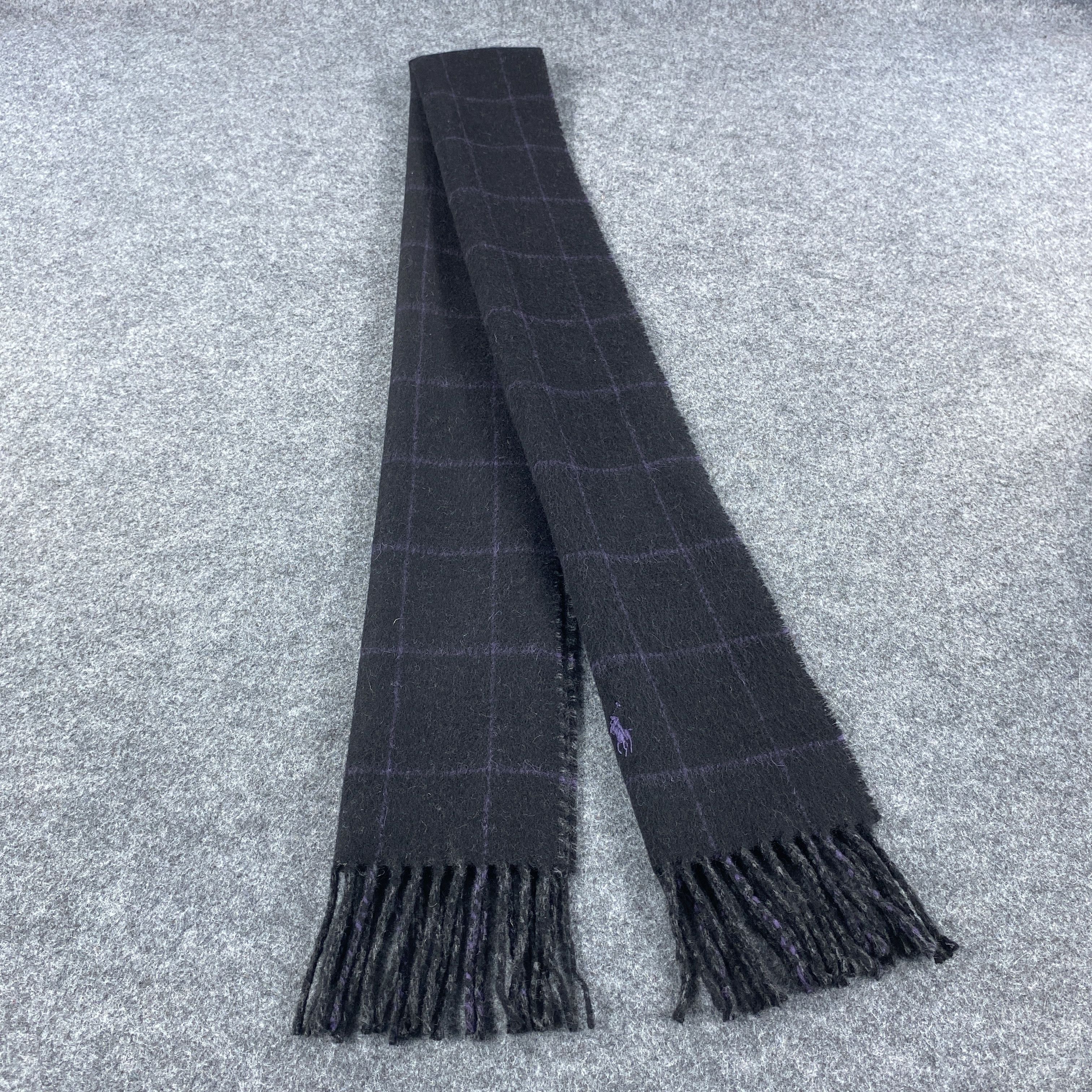 Polo Ralph Lauren × Vintage GF10454 Polo Ralph Lauren Scarf Neck Wear Muffler Size ONE SIZE - 1 Thumbnail