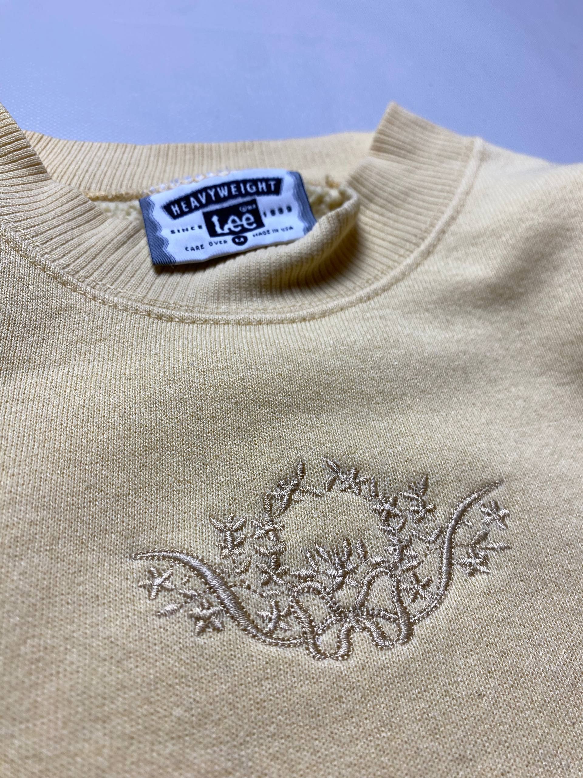 Lee Lee Vintage Sweatshirt 90s Made USA Size US M / EU 48-50 / 2 - 3 Thumbnail