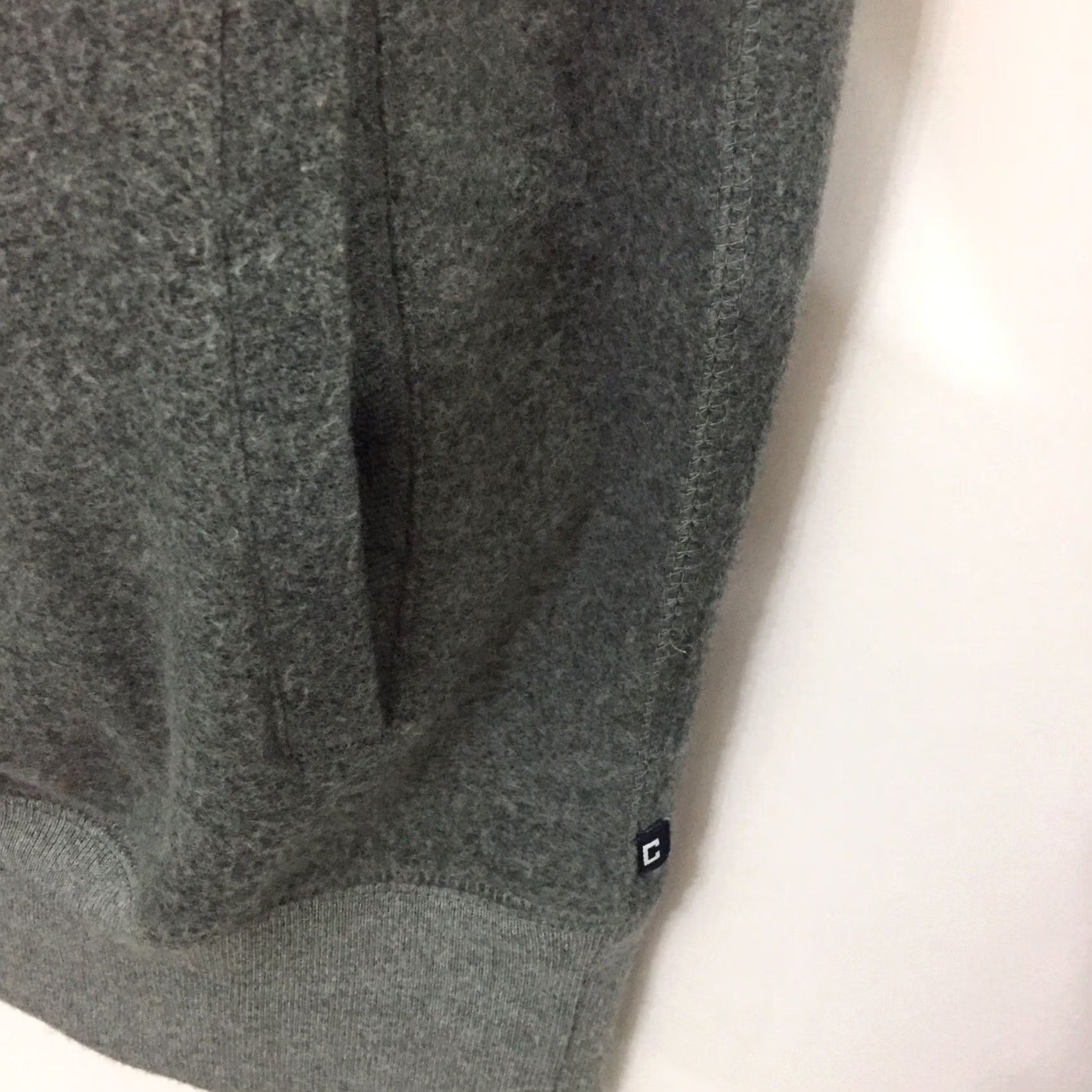 Chaps Chaps Sweater Mens M Gray Long Sleeve Henley Cotton Blend Mock Neck Striped Casual Size US M / EU 48-50 / 2 - 6 Thumbnail