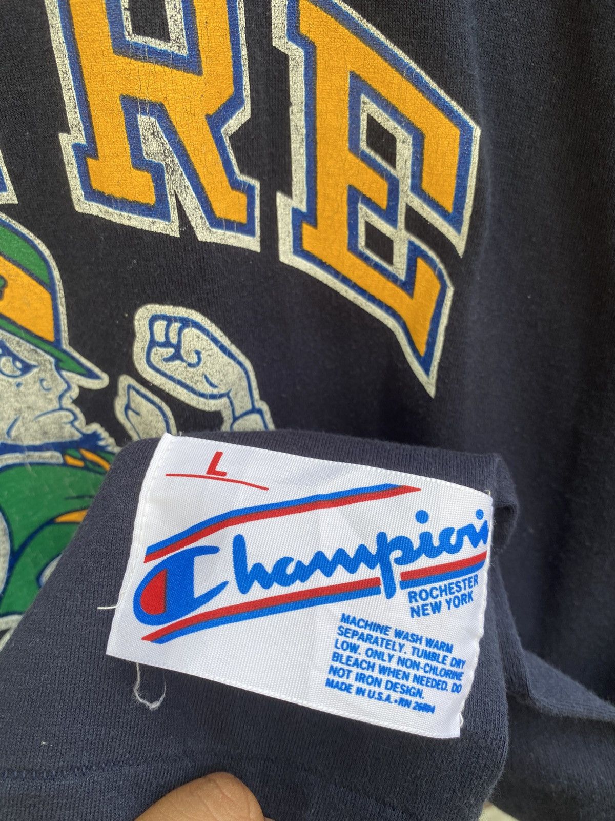 Champion Vintage Champion Notre Dame Fighting Irish Size US L / EU 52-54 / 3 - 4 Thumbnail