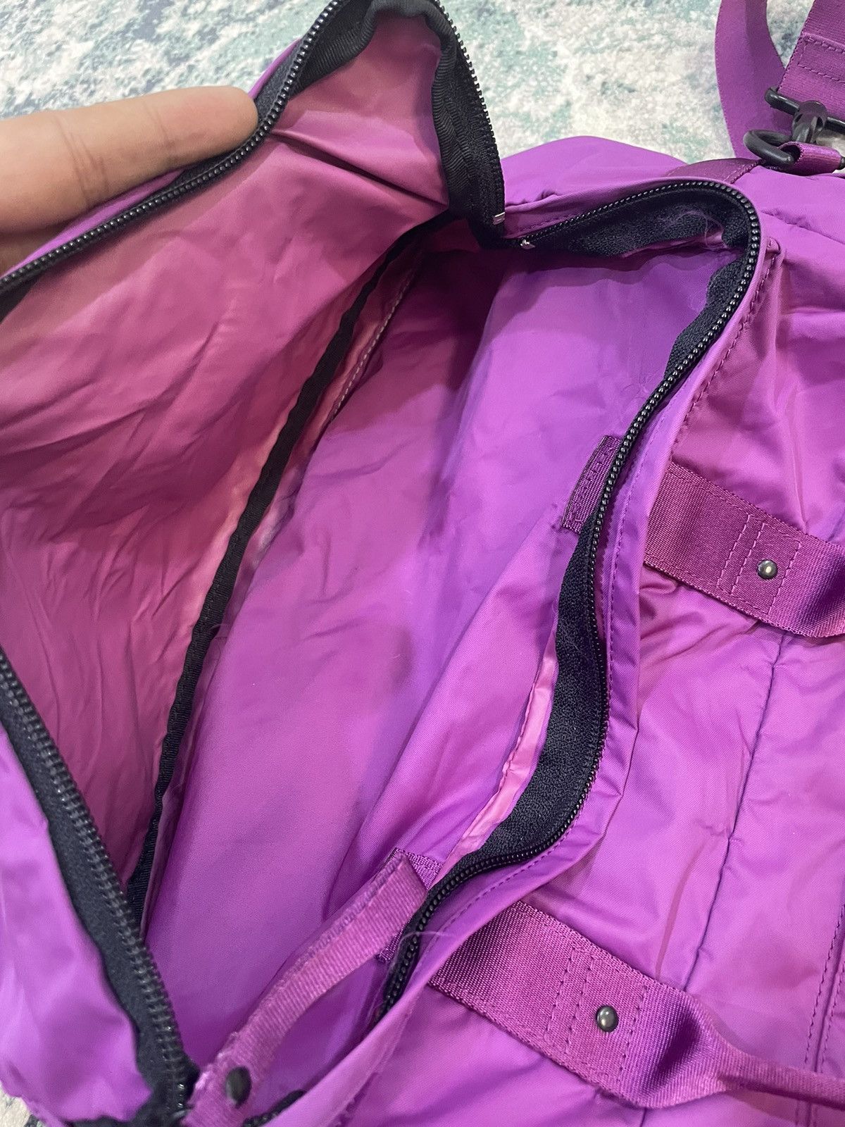 Yohji Yamamoto Y'SACCS Doux Pour Homme Nylon Messegger Duffle Cargo Bag Size ONE SIZE - 20 Thumbnail
