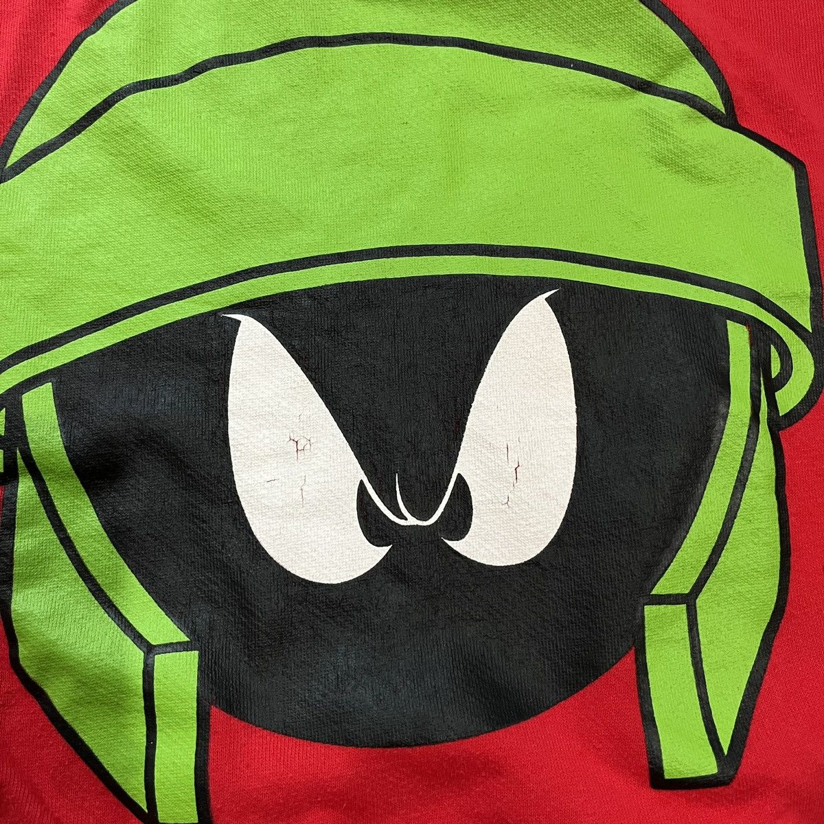 Other Vintage Red Looney Tunes Marvin The Martian Crewneck Size US S / EU 44-46 / 1 - 2 Thumbnail