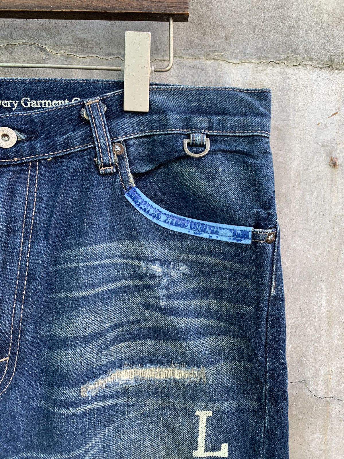 Levi's Neighborhood “Luker” Selvedge Denim Jeans Size US 36 / EU 52 - 2 Thumbnail