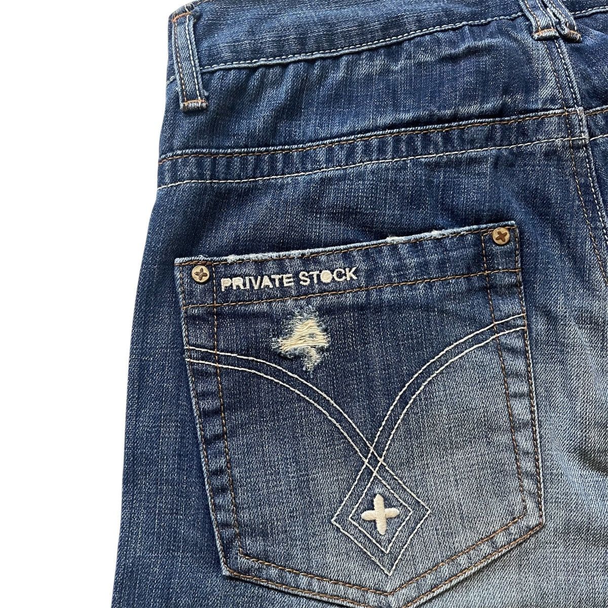 Other Private Stock OPS Jeans Men’s 32x32 Rare Distressed Denim Size US 32 / EU 48 - 14 Thumbnail