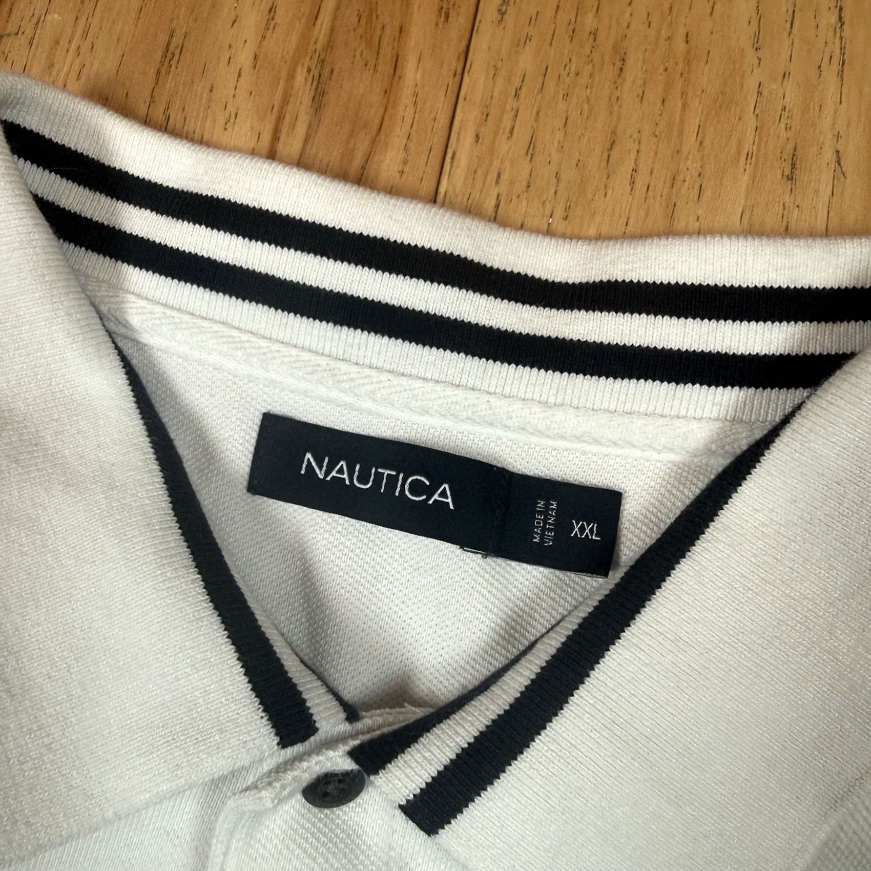 Nautica Nautica Polo Shirt Mens 2XL Blue Stripe Short Sleeve Dri Fit Polo Shirt Mens 2XL Blue Stripe Short Sleeve Striped Dri Fit Size US XXL / EU 58 / 5 - 3 Thumbnail