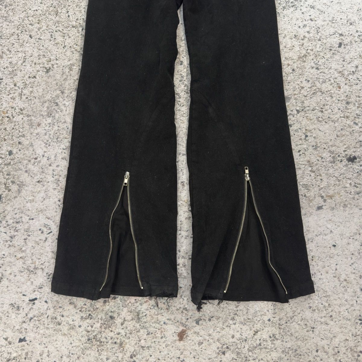 Other Ambivalence Online Viscose Rayon Moleskin Bondage Pants Size US 30 / EU 46 - 11 Thumbnail