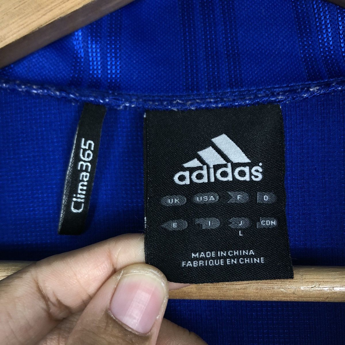 Adidas 🔥Vintage Running Jacket Adidas Big Logo Size US L / EU 52-54 / 3 - 20 Thumbnail