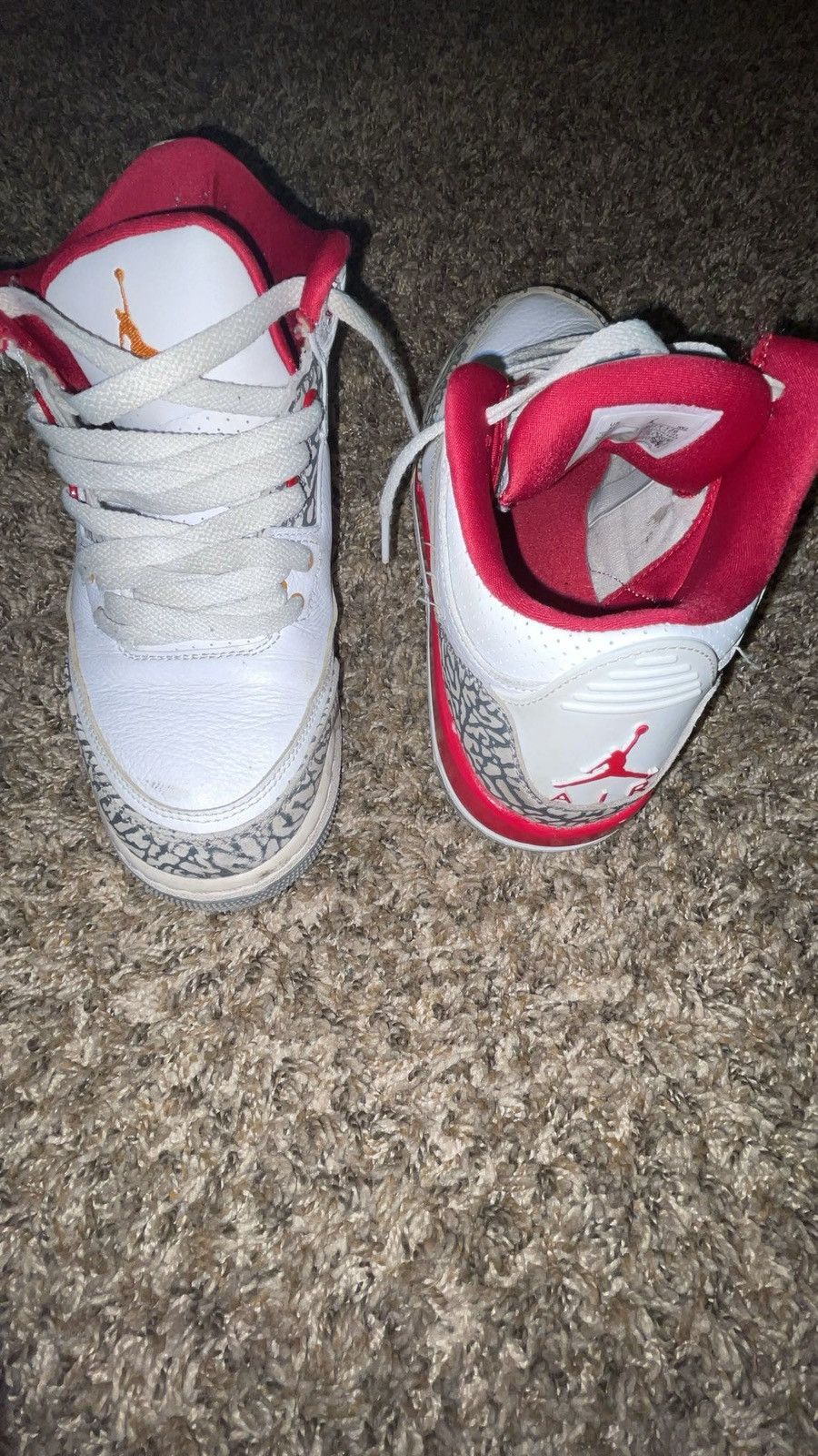 Jordan Brand Jordan 3 red fire Size US 7 / EU 40 - 2 Thumbnail