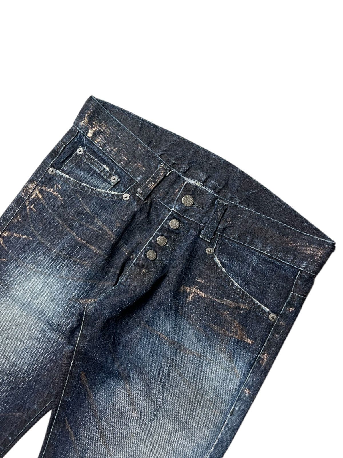 Tornado Mart Bootcut Tornado Mart Button Super Flare Pants Size US 30 / EU 46 - 3 Thumbnail