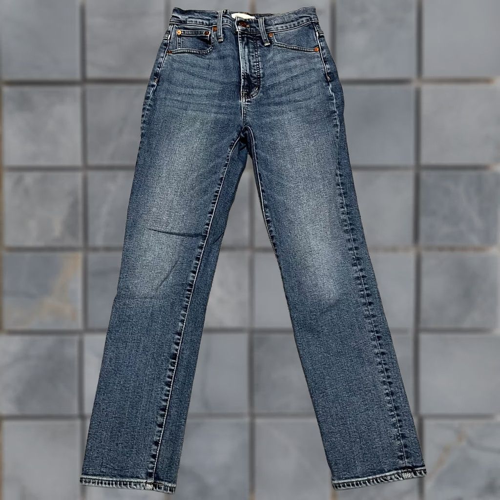 Madewell VINTAGE Madewell Jeans Womens 25 High Rise Perfect Denim Blue Pants Regular Ankle Girls? Size 42" / US 20 - 1 Thumbnail
