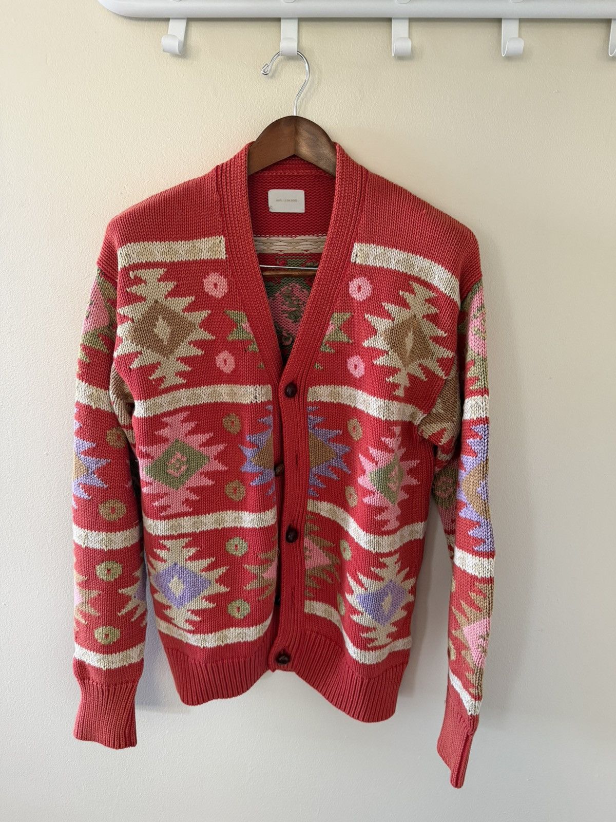 Aime Leon Dore Geometric/Navajo western cotton cardigan Size US M / EU 48-50 / 2 - 1 Thumbnail