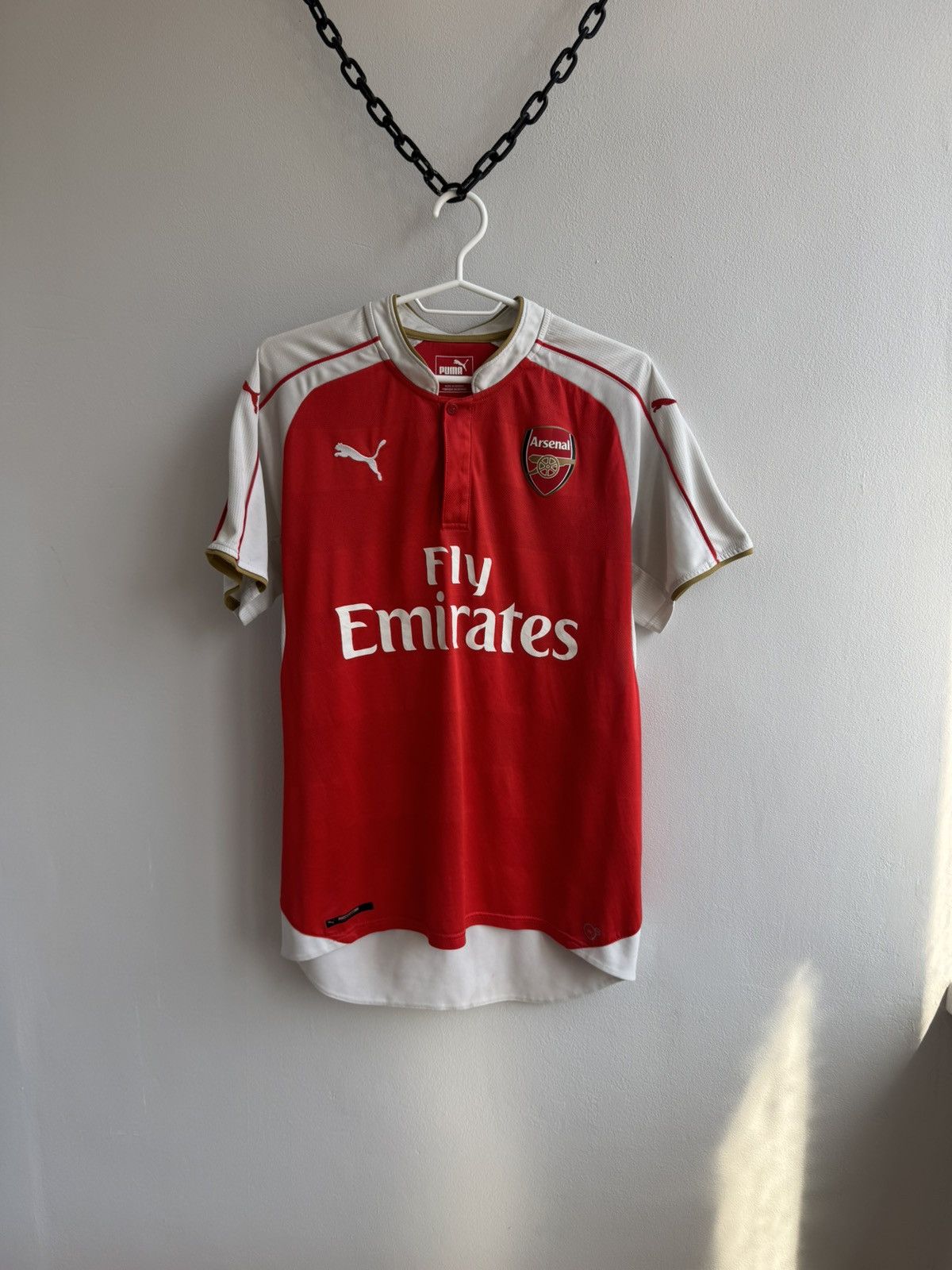 Puma ARSENAL 2015 2016 HOME SHIRT VINTAGE FOOTBALL SOCCER JERSEY Size US M / EU 48-50 / 2 - 1 Thumbnail