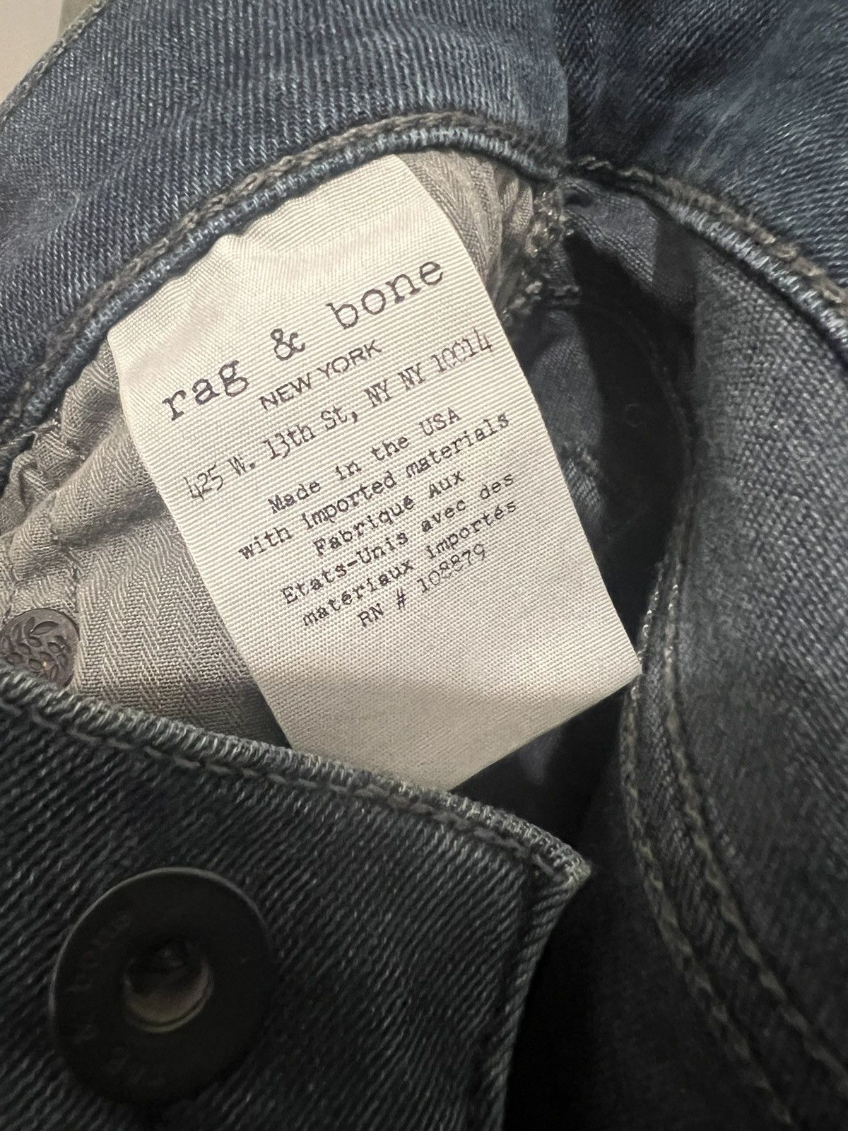Rag & Bone Fit 1 jeans Size US 30 / EU 46 - 4 Thumbnail