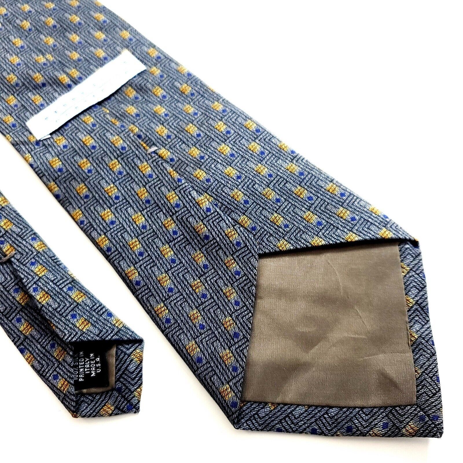 Perry Ellis Perry Ellis Portfolio Woven Gray Blue Brown Geometric Short Size ONE SIZE - 5 Thumbnail