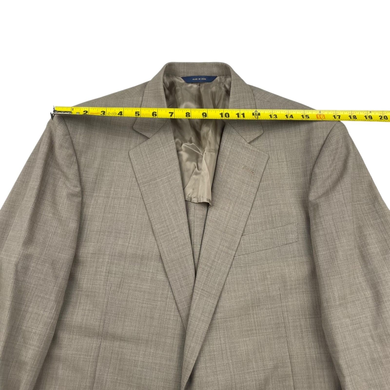 Brooks Brothers Brooks Brothers Men's BrooksCool Fitzgerald 2-Button Suit Be Size 42L - 10 Thumbnail