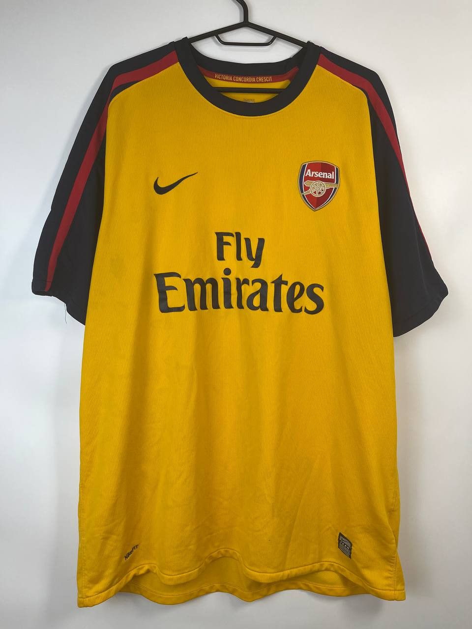 Nike ARSENAL 2008/2009 AWAY NIKE SOCCER JERSEY SIZE XXL Size US XXL / EU 58 / 5 - 1 Thumbnail