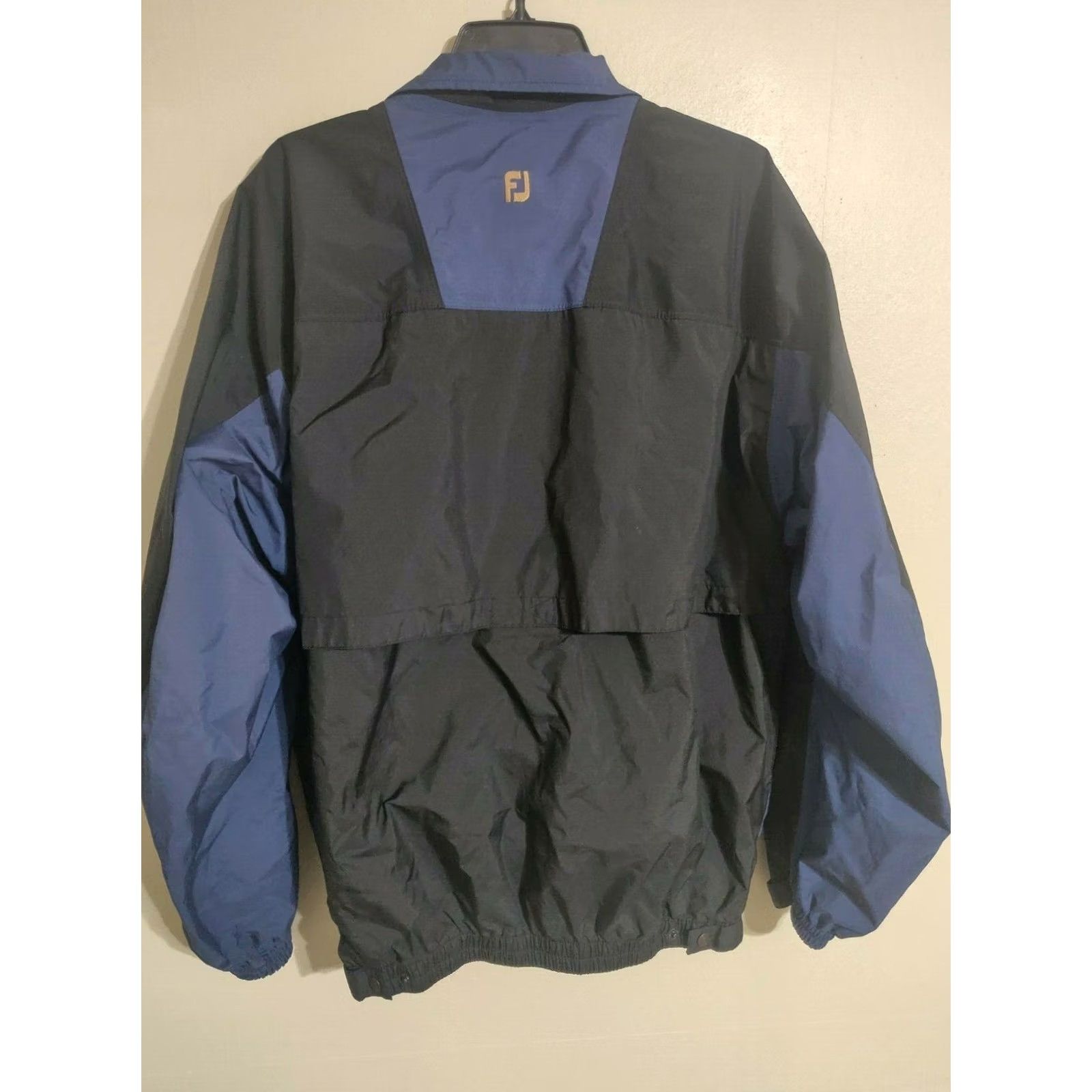Footjoy FootJoy DryJoys FJ Golf Windbreaker Rain Jacket Blue Full Zip Men's Large L Size US L / EU 52-54 / 3 - 6 Thumbnail