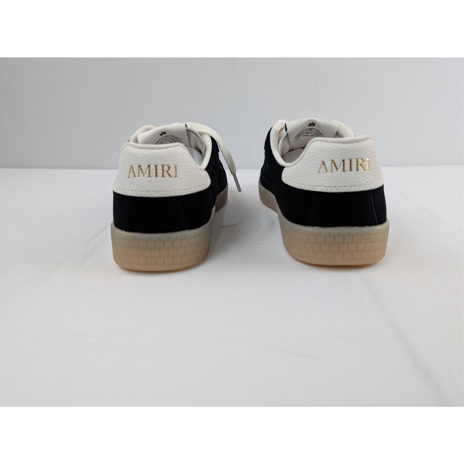 Amiri o1rshd1 Suede Pacific Sneakers in Black Size US 11 / EU 44 - 10 Thumbnail