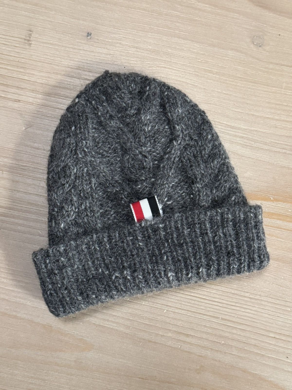 Thom Browne Wool mohair beanie Size ONE SIZE - 1 Thumbnail