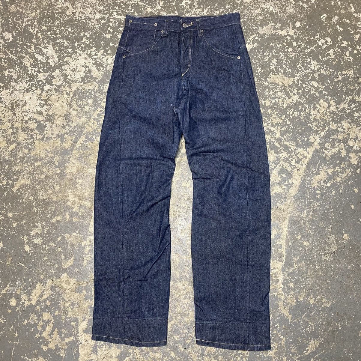 Japanese Brand × Levi's × Vintage Vintage Levi’s Engineered Twisted Leg Denim Jeans 90s Size US 31 - 5 Thumbnail