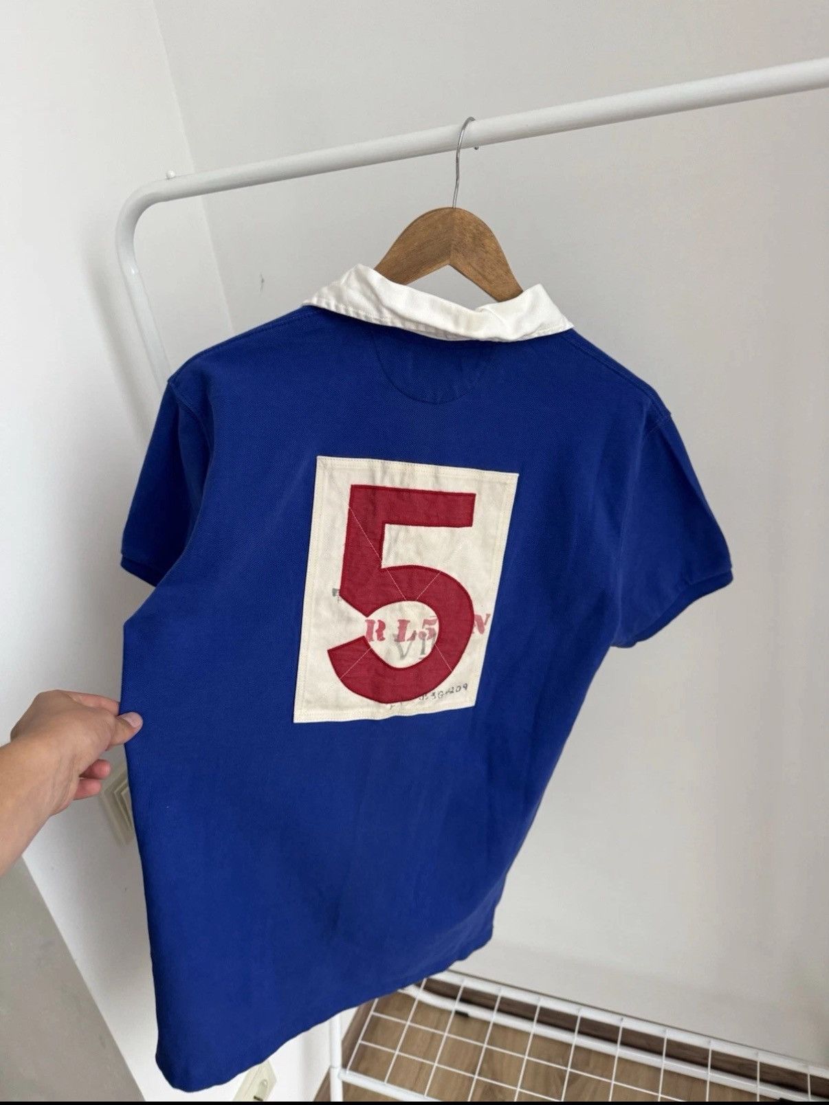 Polo Ralph Lauren Polo Ralph Lauren League Tourney Blue Polo T Shirt Size US M / EU 48-50 / 2 - 2 Thumbnail