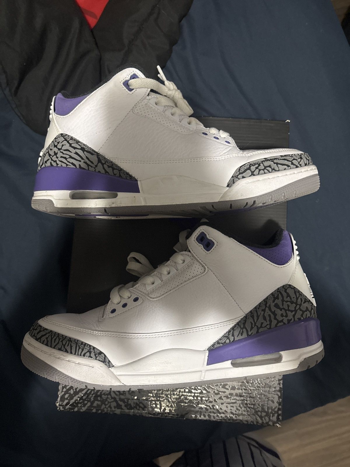 Jordan Brand Jordan 3 “Dark Iris” Size US 9 / EU 42 - 4 Thumbnail