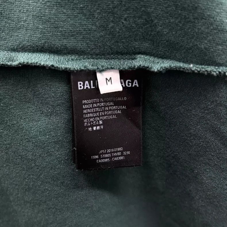 Balenciaga Balenciaga Back LOGO Lake Water Wash Short Sleeve 2501-Next Size US M / EU 48-50 / 2 - 5 Thumbnail
