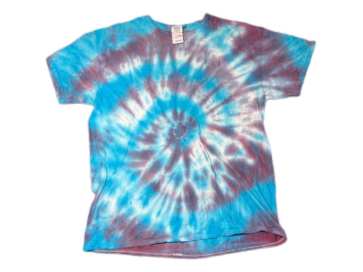 Vintage Vintage Tye Dye Shirt Size US L / EU 52-54 / 3 - 1 Thumbnail