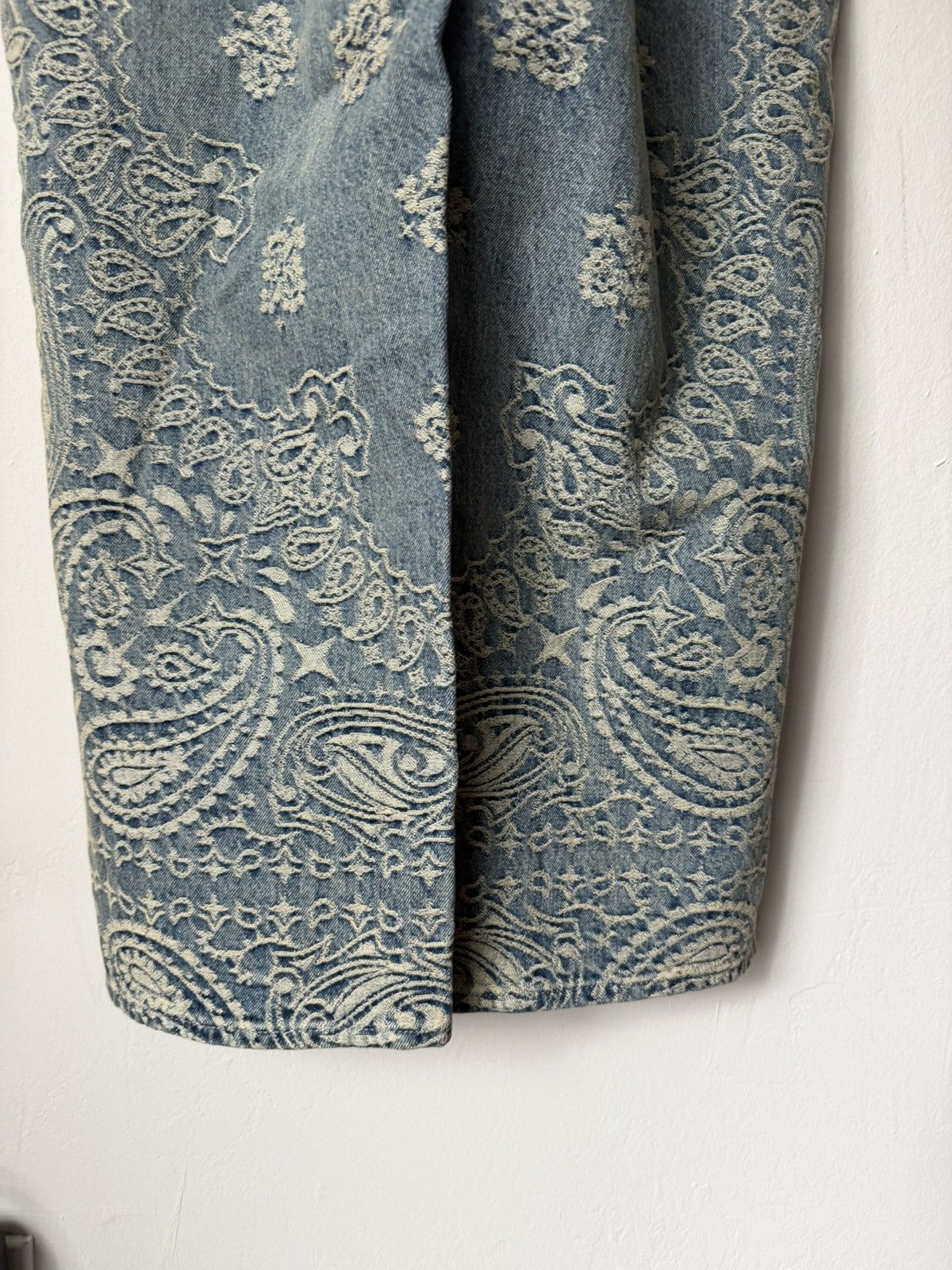 Supreme Supreme SS25 Bandana Jacquard Baggy Jeans Size 34 DS | Grailed